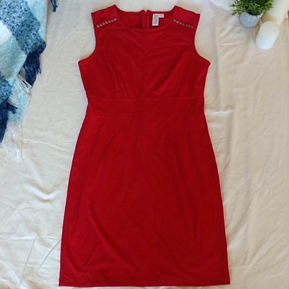 🌻3/$30 Red pencil work dress